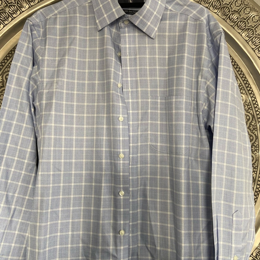 Nordstrom’s - mens Hart Shaffner Marx button down long sleeve dress shirt